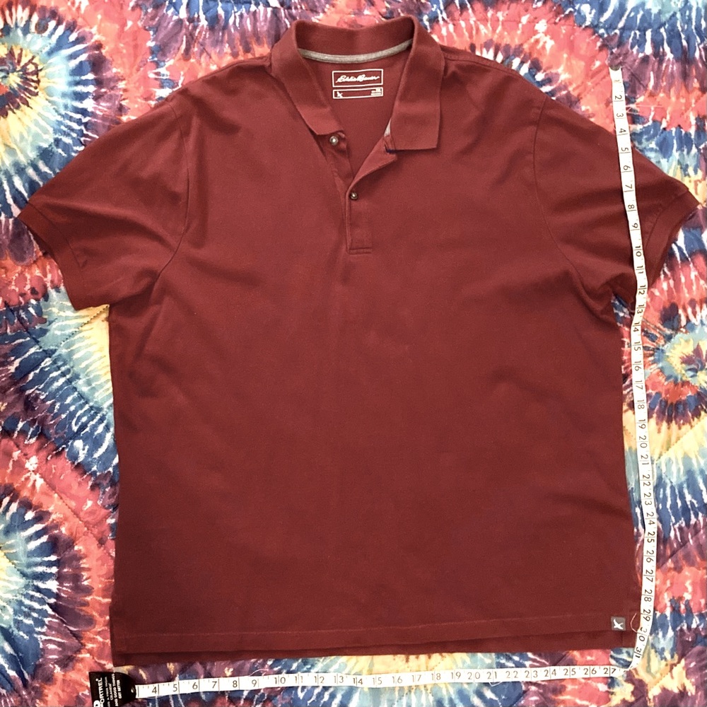 Rust Red Polo Shirt